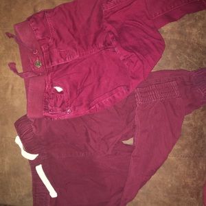 Lot of 2 pants — old navy& baby Gap